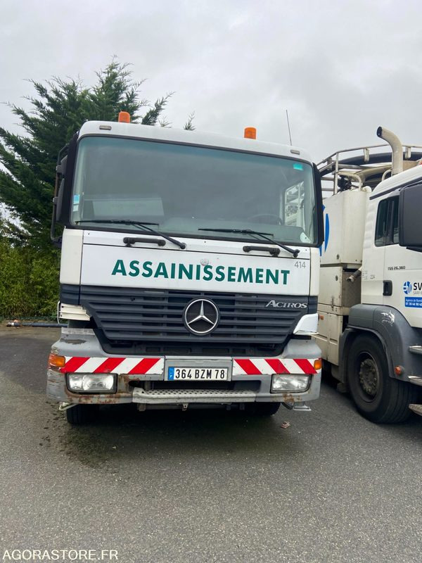 MERCEDES ACTROS 2031 HUWER 2001 (300000Km ) NON ROULANT EXPORT UNIQUEMENT - Каналопочистваща машина: снимка 1 MERCEDES ACTROS 2031 HUWER 2001 (300000Km ) NON ROULANT EXPORT UNIQUEMENT - Каналопочистваща машина: снимка 1