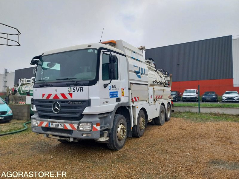 MERCEDES ACTROS 3236 HUWER 2002 (195215Km) ROULANT EXPORT UNIQUEMENT - Каналопочистваща машина: снимка 1 MERCEDES ACTROS 3236 HUWER 2002 (195215Km) ROULANT EXPORT UNIQUEMENT - Каналопочистваща машина: снимка 1