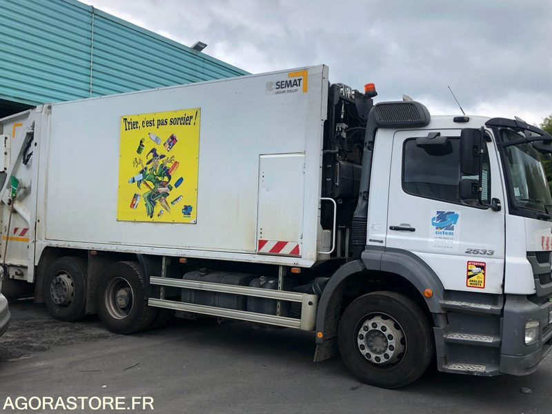 MERCEDES AXOR 26T-21m3 - 287235 kms - 2014 - Боклукчийска кола: снимка 2 MERCEDES AXOR 26T-21m3 - 287235 kms - 2014 - Боклукчийска кола: снимка 2