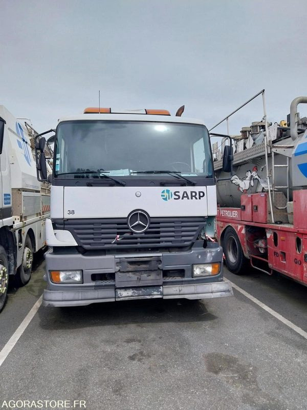 MERCEDES Actros HUWER 2004 (250 000Km) NON ROULANT EXPORT UNIQUEMENT - Каналопочистваща машина: снимка 1 MERCEDES Actros HUWER 2004 (250 000Km) NON ROULANT EXPORT UNIQUEMENT - Каналопочистваща машина: снимка 1