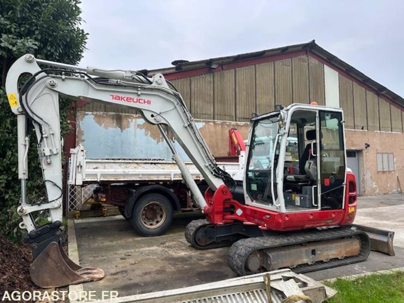 MINI PELLE TAKEUCHI TB370 - 2021 - 2 168 heures - Мини багер: снимка 1 MINI PELLE TAKEUCHI TB370 - 2021 - 2 168 heures - Мини багер: снимка 1