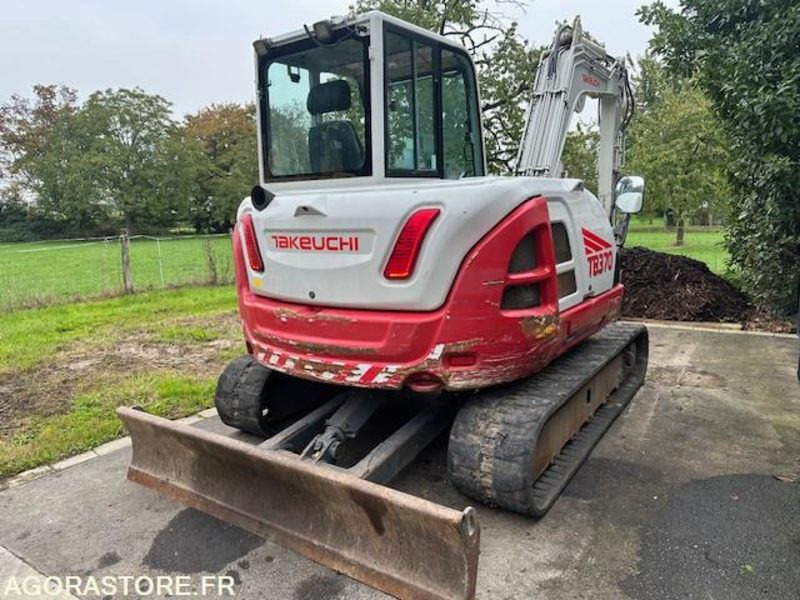 MINI PELLE TAKEUCHI TB370 - 2021 - 2 168 heures - Мини багер: снимка 3 MINI PELLE TAKEUCHI TB370 - 2021 - 2 168 heures - Мини багер: снимка 3