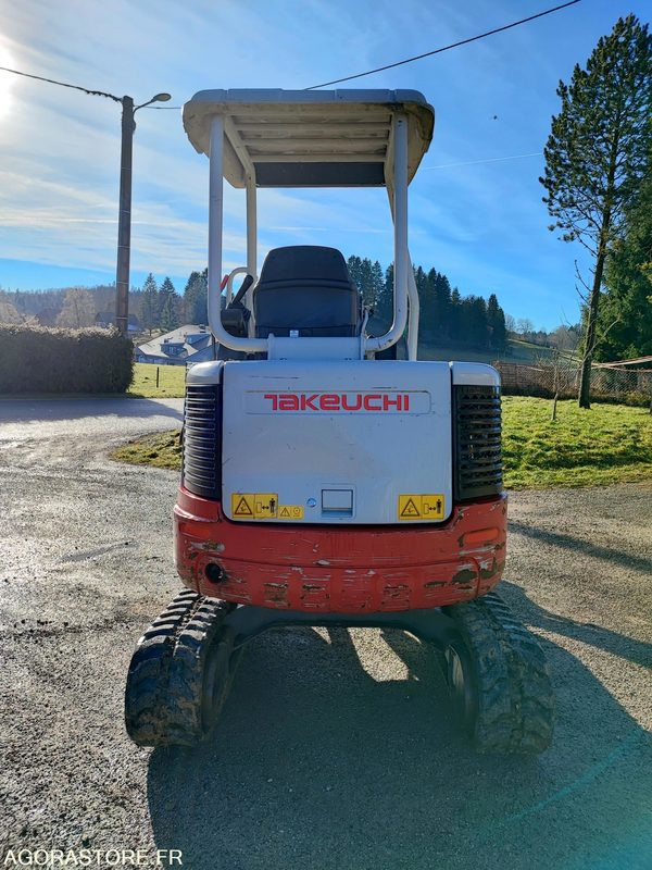 Mini-pelle Takeuchi TB23R - 2017 - 2051H - Багер: снимка 3 Mini-pelle Takeuchi TB23R - 2017 - 2051H - Багер: снимка 3