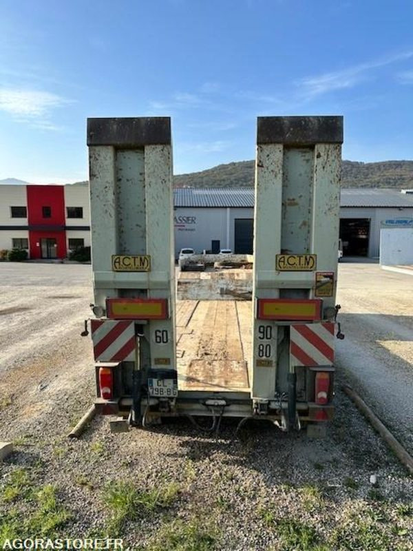 PORTE ENGINS ACTM CU23T - 2012 - Нискорамна площадка ремарке: снимка 4 PORTE ENGINS ACTM CU23T - 2012 - Нискорамна площадка ремарке: снимка 4