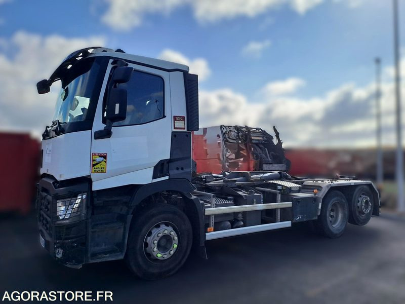 PORTEUR POLYBENNE RENAULT C-SERIES 460 - 2016 / 424 620 KM - Мултилифт с кука камион: снимка 1 PORTEUR POLYBENNE RENAULT C-SERIES 460 - 2016 / 424 620 KM - Мултилифт с кука камион: снимка 1