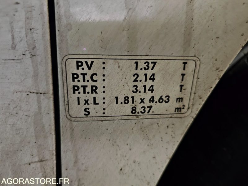 Малък ван Peugeot Partner - 2014 - 61762kms - DK 345 FR: снимка 20 Малък ван Peugeot Partner - 2014 - 61762kms - DK 345 FR: снимка 20