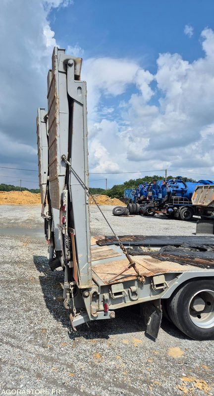 Porte engins 4 essieux - Нискорамна площадка ремарке: снимка 5 Porte engins 4 essieux - Нискорамна площадка ремарке: снимка 5