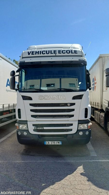 Porteur SCANIA G420 -2012 - (33294/CA-379-FM) - Камион фургон: снимка 1 Porteur SCANIA G420 -2012 - (33294/CA-379-FM) - Камион фургон: снимка 1