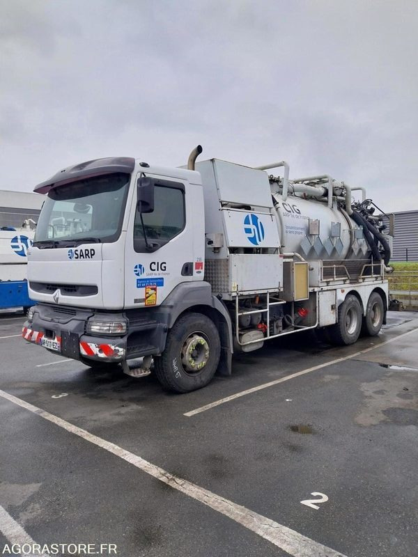 RENAULT Kerax 370 Dci HUWER ADR 2005 (258080Km) ROULANT EXPORT UNIQUEMENT - Каналопочистваща машина: снимка 2 RENAULT Kerax 370 Dci HUWER ADR 2005 (258080Km) ROULANT EXPORT UNIQUEMENT - Каналопочистваща машина: снимка 2