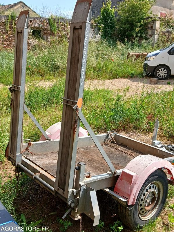 Remorque PORTE ROULEAU HUBIERE - Ремарке за строителна техника: снимка 2 Remorque PORTE ROULEAU HUBIERE - Ремарке за строителна техника: снимка 2