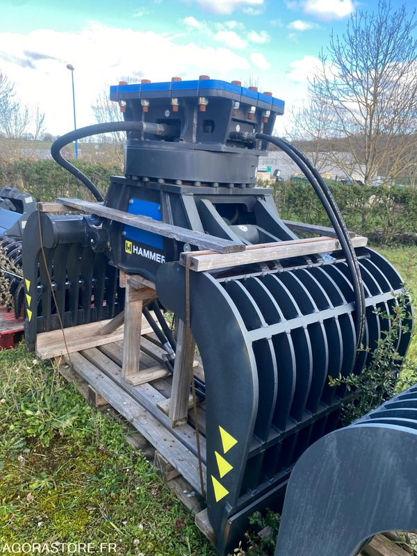 Pince de Tri rotative 360° pour pelle de 17-30T GR150D - Резервни части за Строителна техника: снимка 2 Pince de Tri rotative 360° pour pelle de 17-30T GR150D - Резервни части за Строителна техника: снимка 2