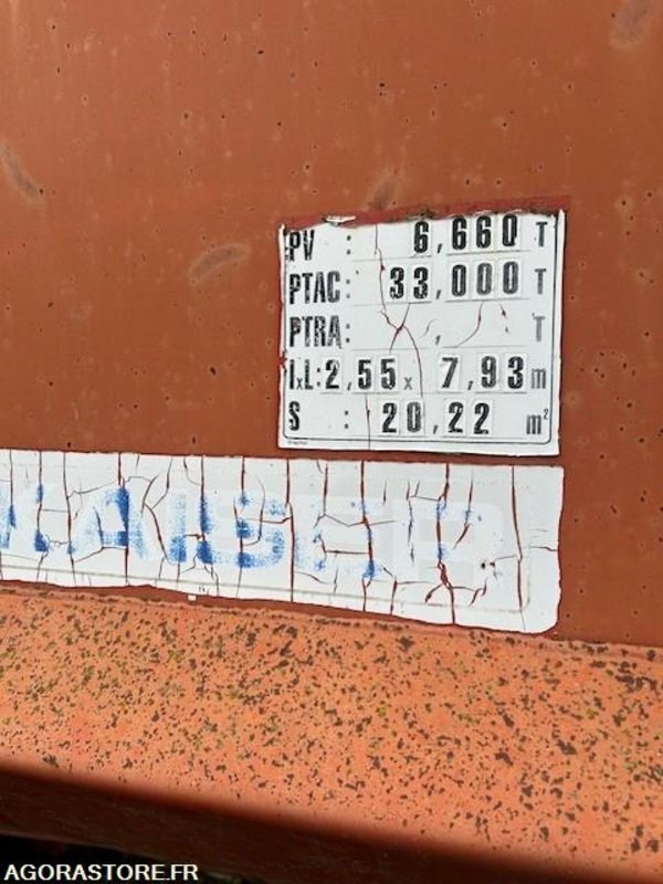 SEMI BENNE KAISER 2 ESSIEUX - 2002 - Самосвал полуремарке: снимка 4 SEMI BENNE KAISER 2 ESSIEUX - 2002 - Самосвал полуремарке: снимка 4