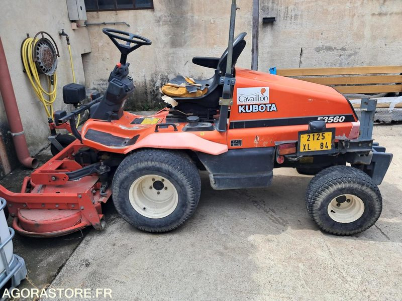 TONDEUSE AUTOPORTEE FRONTALE F3560 KUBOTA - Косачка за трева: снимка 1 TONDEUSE AUTOPORTEE FRONTALE F3560 KUBOTA - Косачка за трева: снимка 1