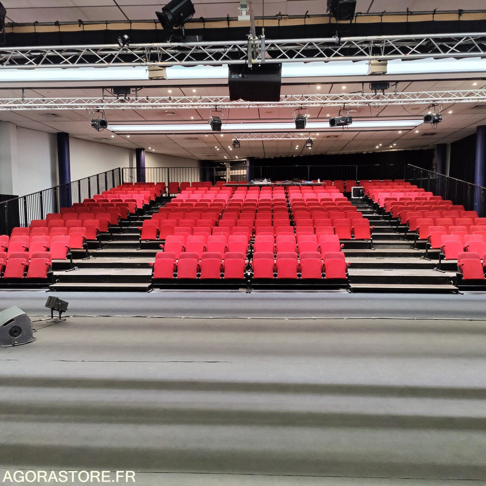 Tribune Samia Systema 2000 - 244 places (gradin salle de spectacle / théâtre) - Инструмент/ Оборудване: снимка 2 Tribune Samia Systema 2000 - 244 places (gradin salle de spectacle / théâtre) - Инструмент/ Оборудване: снимка 2