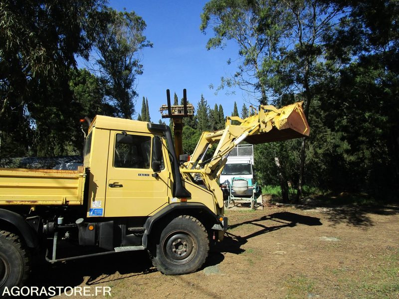 Unimog U140 - 1994 - 115 000km - TRES BON ETAT - Багер-товарач: снимка 2 Unimog U140 - 1994 - 115 000km - TRES BON ETAT - Багер-товарач: снимка 2