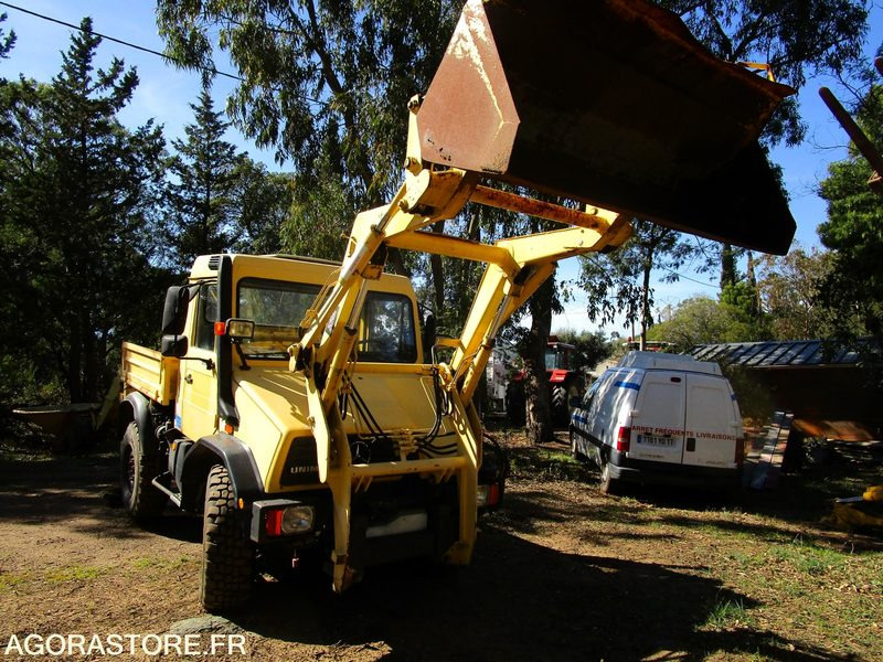 Unimog U140 - 1994 - 115 000km - TRES BON ETAT - Багер-товарач: снимка 1 Unimog U140 - 1994 - 115 000km - TRES BON ETAT - Багер-товарач: снимка 1