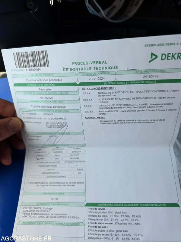 CAMION TRACTEUR 6X4 SCANIA R730 V8 2014 440 000 KM PTRA 150T + PORTE ENGINS FAYM - Влекач: снимка 5 CAMION TRACTEUR 6X4 SCANIA R730 V8 2014 440 000 KM PTRA 150T + PORTE ENGINS FAYM - Влекач: снимка 5