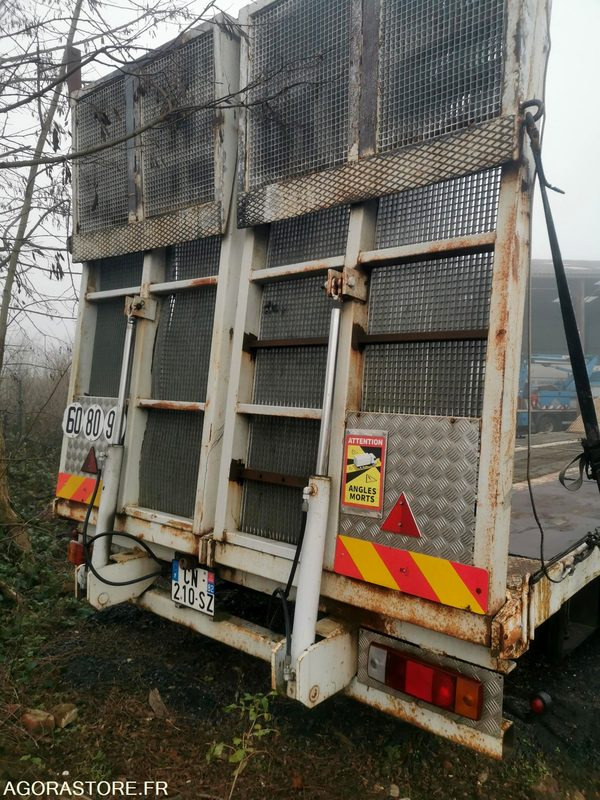 Remorque porte engin - Нискорамна площадка ремарке: снимка 4 Remorque porte engin - Нискорамна площадка ремарке: снимка 4