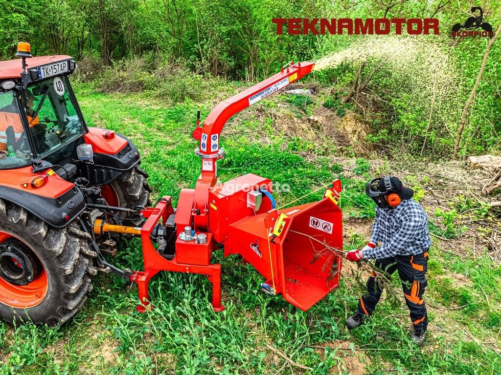 Нови Дробилка за дървесина Teknamotor Skorpion 160 R: снимка 9