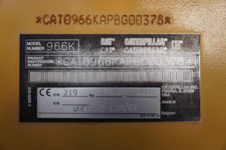 CAT 966K - Колесен товарач: снимка 2 CAT 966K - Колесен товарач: снимка 2