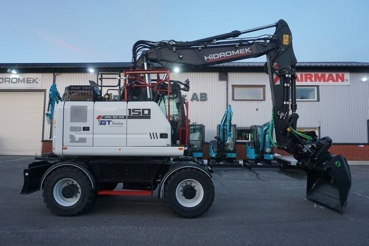 Hidromek HMK 150 WR-5 - Колесен багер: снимка 1 Hidromek HMK 150 WR-5 - Колесен багер: снимка 1
