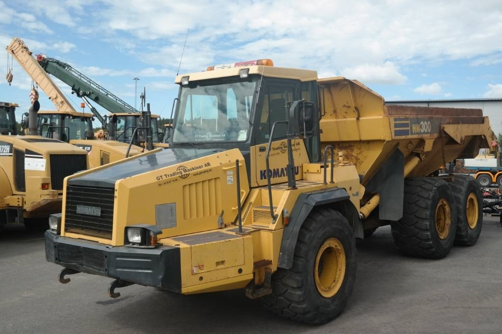 Съчленен самосвал Komatsu HM 300-2: снимка 16