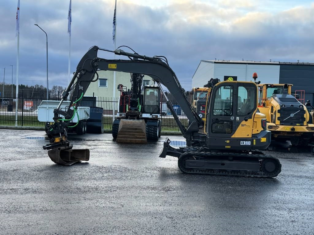 Volvo ECR 88 D - Мини багер: снимка 3 Volvo ECR 88 D - Мини багер: снимка 3