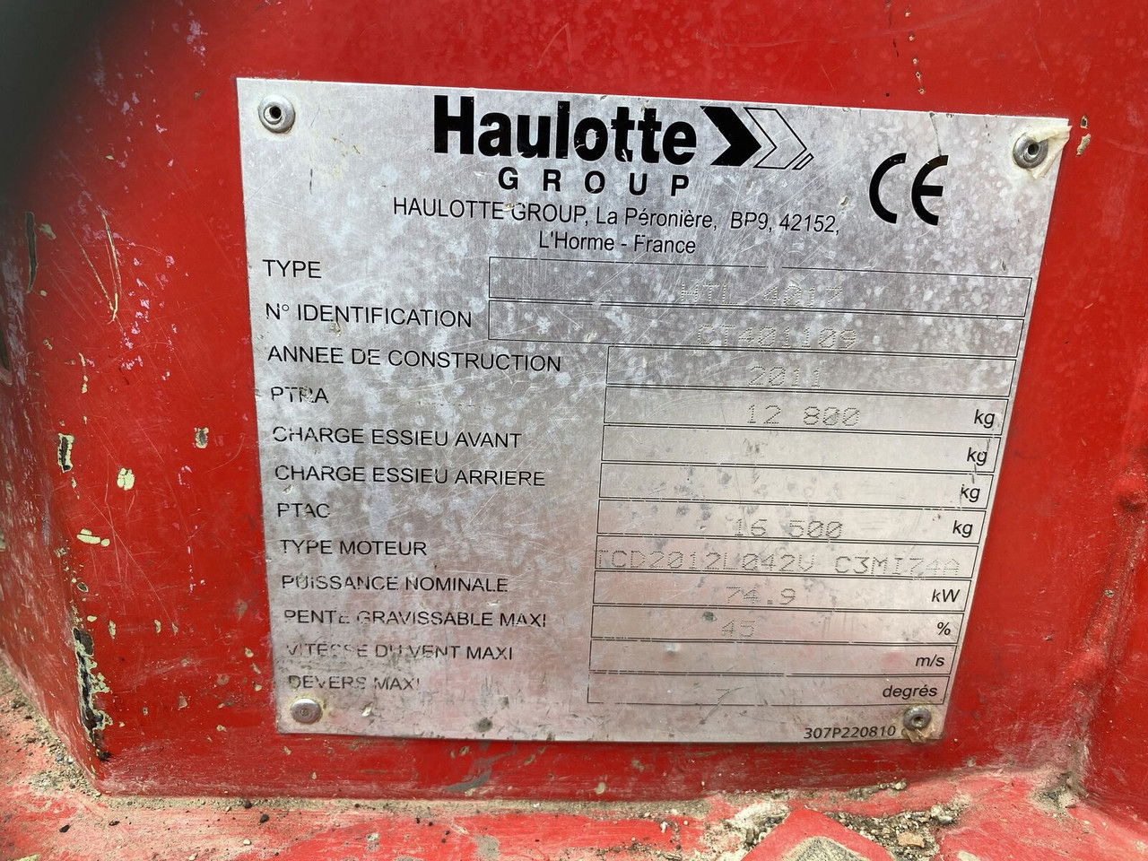 Haulotte HTL 4017 - Телескопичен товарач: снимка 3 Haulotte HTL 4017 - Телескопичен товарач: снимка 3