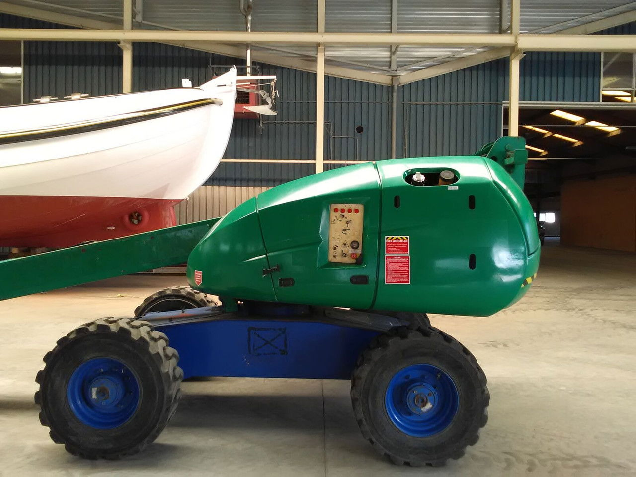 Haulotte HX14 - Телескопична платформа: снимка 4 Haulotte HX14 - Телескопична платформа: снимка 4