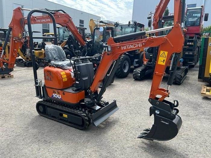 Hitachi ZX10U-6 - Мини багер: снимка 1 Hitachi ZX10U-6 - Мини багер: снимка 1
