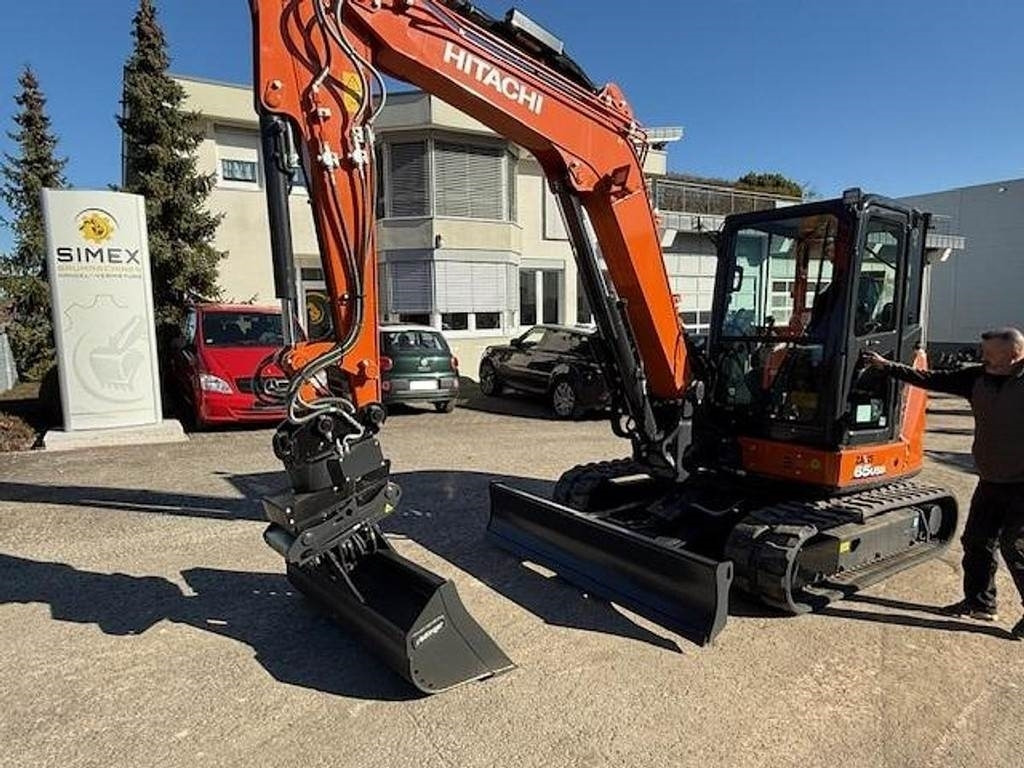 Нови Мини багер Hitachi ZX65 USB-6: снимка 13