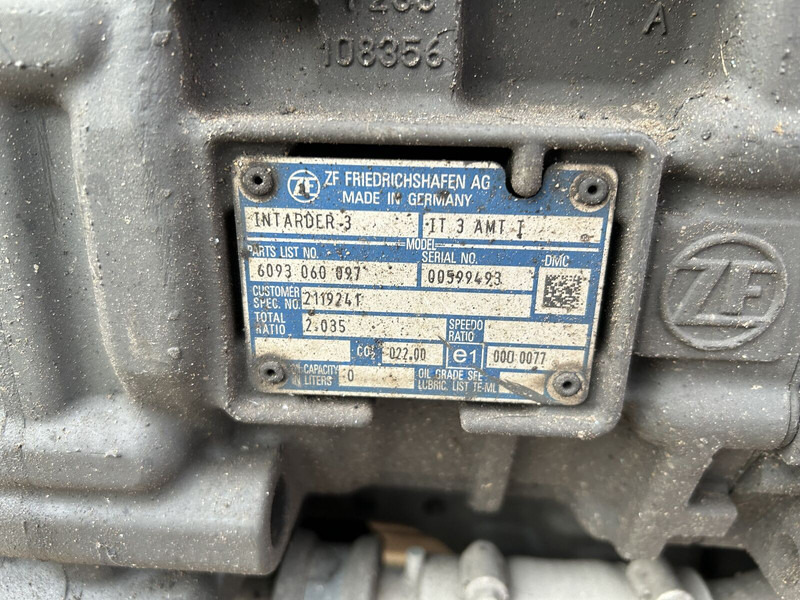 Скоростна кутия за Камион DAF 12TX2621TD, IT3 AMT T: снимка 8