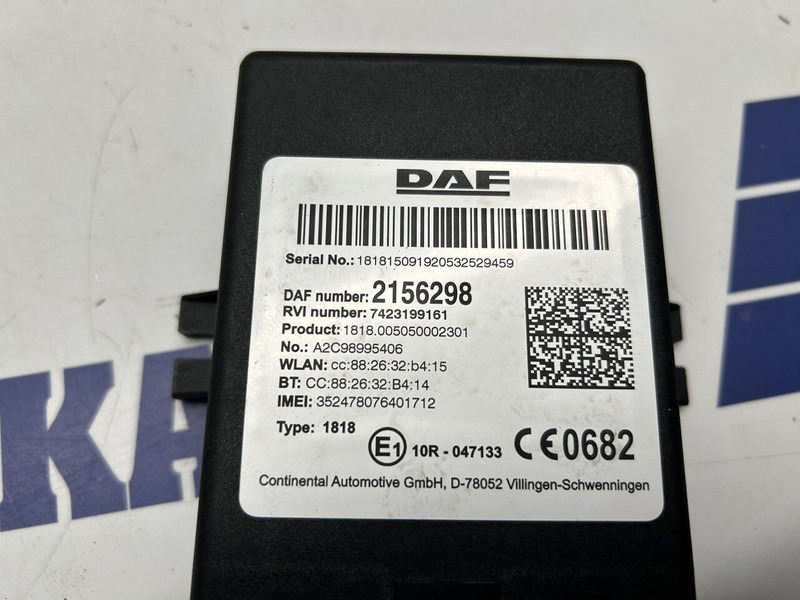 DAF XF - Блок за управление за Камион: снимка 4 DAF XF - Блок за управление за Камион: снимка 4