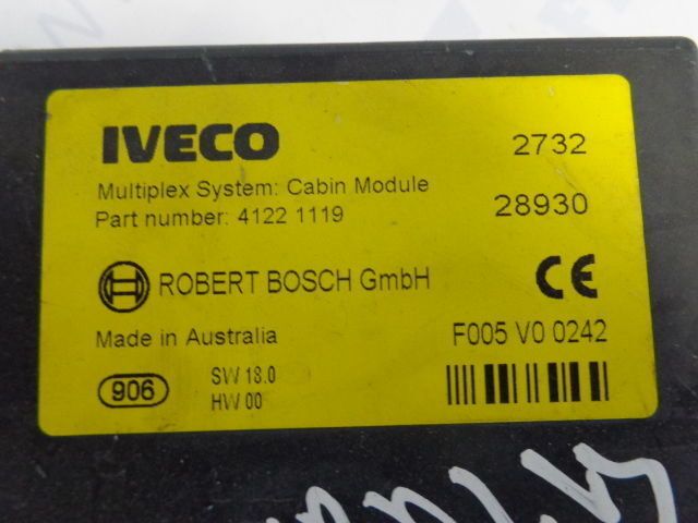 Iveco Multiplex System:Cabin Module ROBERT BOSCH GmbH - Блок за управление за Камион: снимка 3 Iveco Multiplex System:Cabin Module ROBERT BOSCH GmbH - Блок за управление за Камион: снимка 3