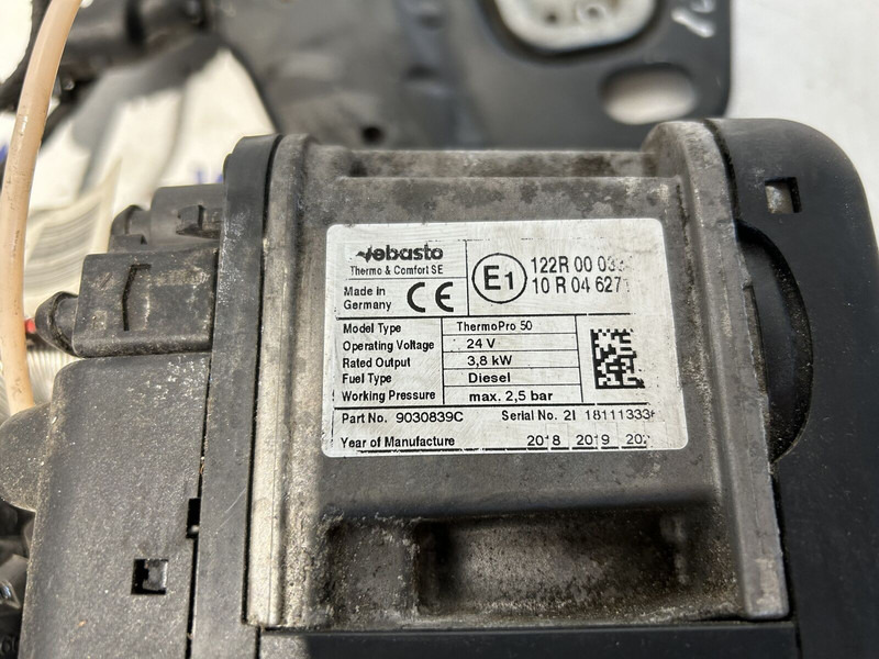 Mercedes-Benz 3.8kW - Отопление/ Вентилация за Камион: снимка 5 Mercedes-Benz 3.8kW - Отопление/ Вентилация за Камион: снимка 5