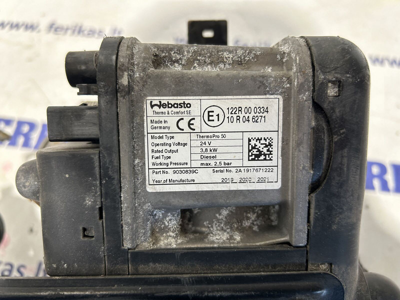 Mercedes-Benz 3.8kW - Отопление/ Вентилация за Камион: снимка 5 Mercedes-Benz 3.8kW - Отопление/ Вентилация за Камион: снимка 5