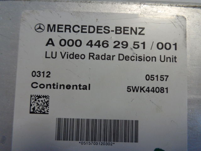 Mercedes-Benz LU video radar decision unit 0004462951 fully working "WORLDWIDE - Блок за управление за Камион: снимка 3 Mercedes-Benz LU video radar decision unit 0004462951 fully working "WORLDWIDE - Блок за управление за Камион: снимка 3