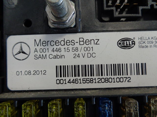 Mercedes-Benz MP4 Fuse relay protection box - Електрическа система за Камион: снимка 3 Mercedes-Benz MP4 Fuse relay protection box - Електрическа система за Камион: снимка 3