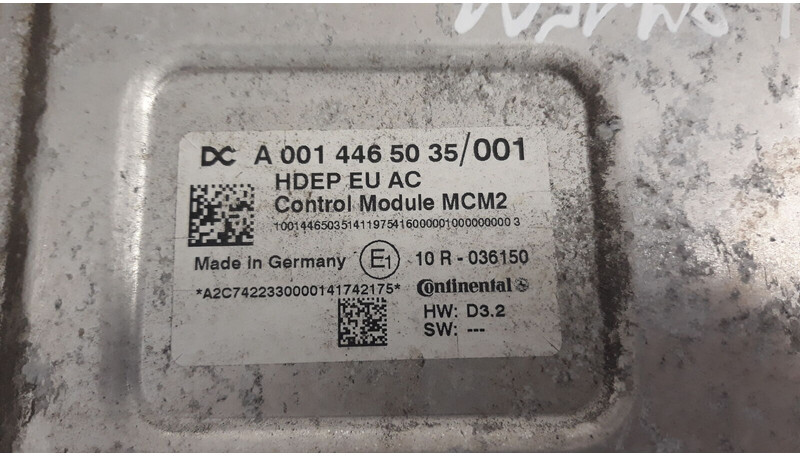 Mercedes-Benz OM471LA control unit MCM2 - Блок за управление за Камион: снимка 3 Mercedes-Benz OM471LA control unit MCM2 - Блок за управление за Камион: снимка 3