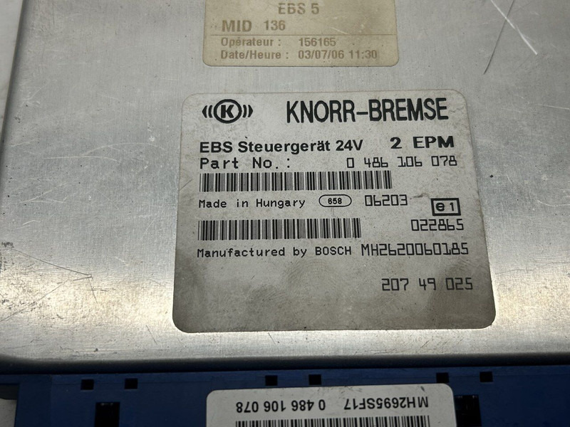 Renault EBS - Блок за управление за Камион: снимка 4 Renault EBS - Блок за управление за Камион: снимка 4