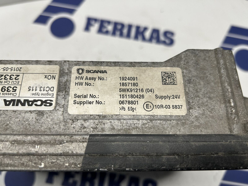 Scania DC13 115 ignition set - Блок за управление за Камион: снимка 5 Scania DC13 115 ignition set - Блок за управление за Камион: снимка 5