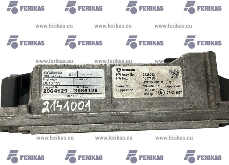 Scania ignition set DC13 155 - Блок за управление за Камион: снимка 4 Scania ignition set DC13 155 - Блок за управление за Камион: снимка 4