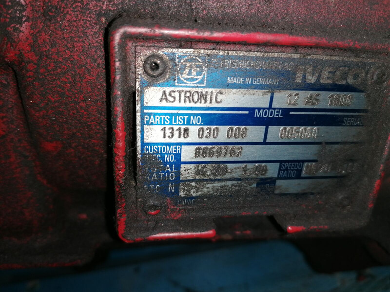 ZF 12as1800 - Скоростна кутия за Камион: снимка 5 ZF 12as1800 - Скоростна кутия за Камион: снимка 5