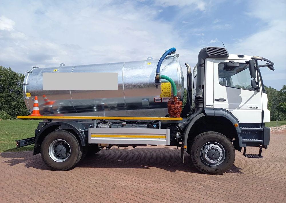 Mercedes-Benz AXOR 1829 4X4 4 WD ALLOARD - Камион цистерна: снимка 1 Mercedes-Benz AXOR 1829 4X4 4 WD ALLOARD - Камион цистерна: снимка 1