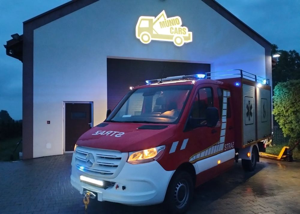 Mercedes-Benz Sprinter 907 straż strażacki pożarniczy Hasici Pompier - Пожарна кола: снимка 1 Mercedes-Benz Sprinter 907 straż strażacki pożarniczy Hasici Pompier - Пожарна кола: снимка 1