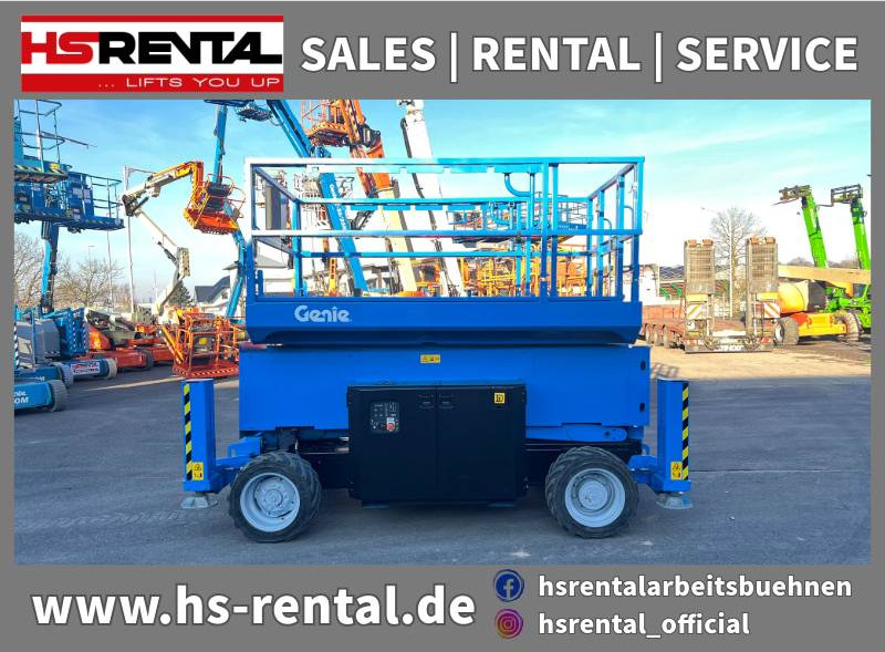 Genie GS4069 RT diesel 4x4 14m (1834) - Ножична работна платформа: снимка 1 Genie GS4069 RT diesel 4x4 14m (1834) - Ножична работна платформа: снимка 1