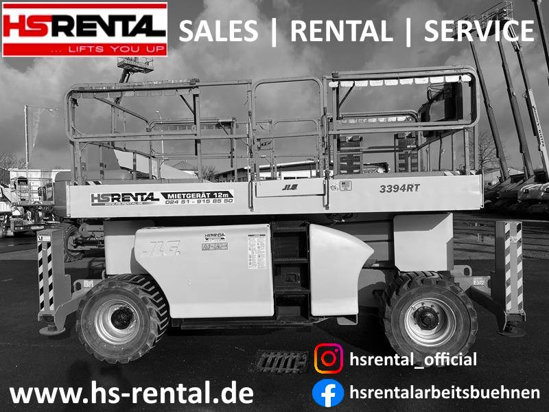 JLG 3394RT diesel 4x4 12m (1675) - Ножична работна платформа: снимка 1 JLG 3394RT diesel 4x4 12m (1675) - Ножична работна платформа: снимка 1