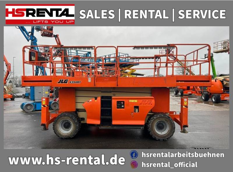 JLG 4394 RT diesel 4x4 15m (1747) - Ножична работна платформа: снимка 1 JLG 4394 RT diesel 4x4 15m (1747) - Ножична работна платформа: снимка 1