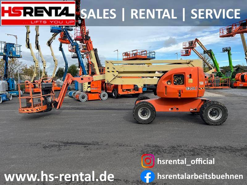 JLG 510AJ diesel 4x4 18m (1822) - Артикулираща платформа: снимка 1 JLG 510AJ diesel 4x4 18m (1822) - Артикулираща платформа: снимка 1