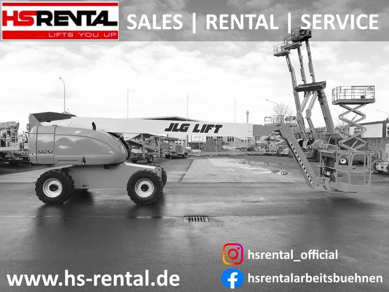 JLG 660SJ diesel 4x4 22m (1795) - Телескопична платформа: снимка 1 JLG 660SJ diesel 4x4 22m (1795) - Телескопична платформа: снимка 1